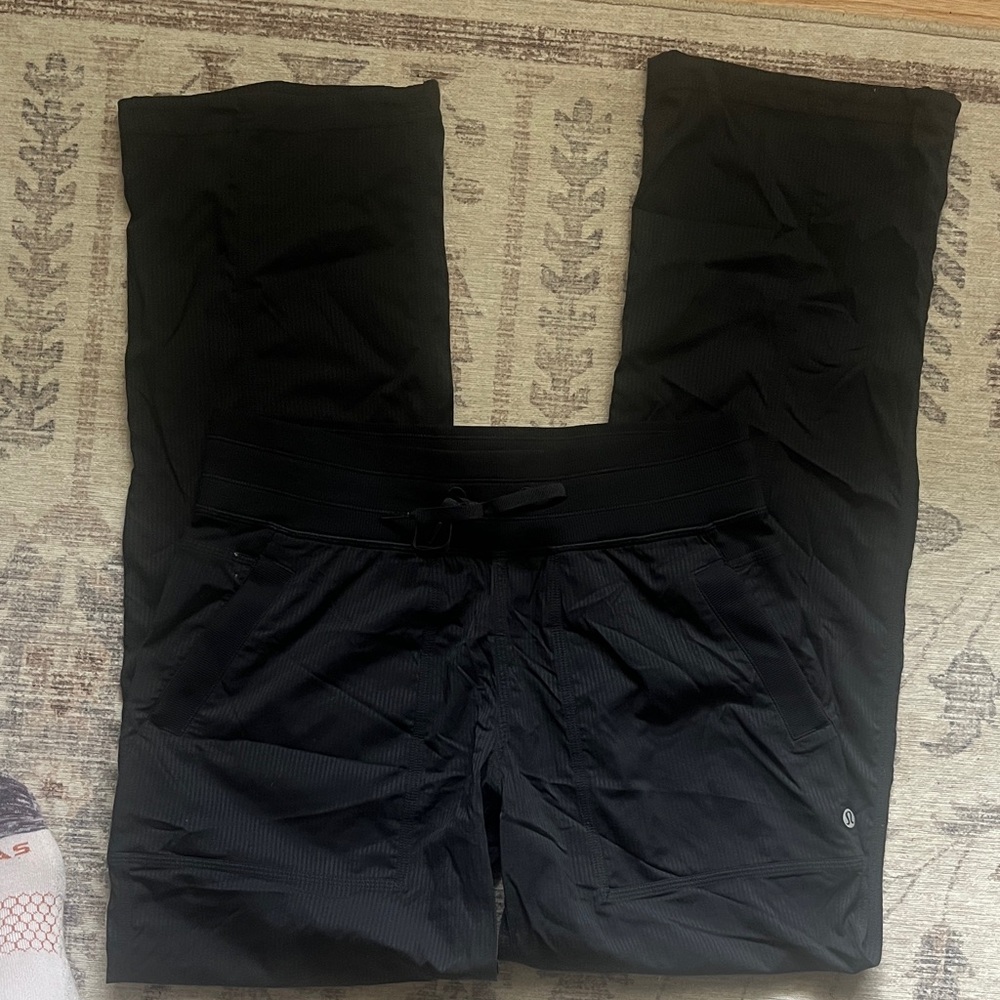 lululemon athletica Black High-Rise Active Pants